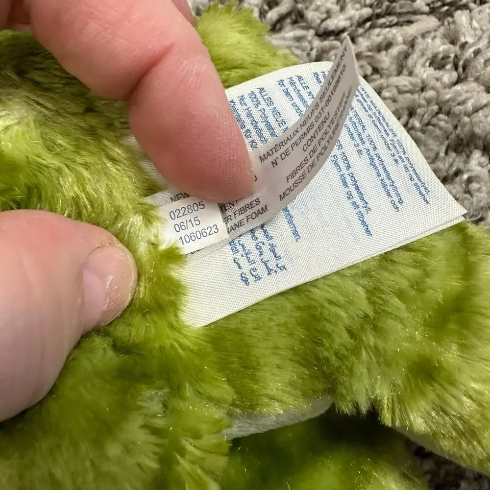 Build a Bear Green Brontosaurus Dinosaur Plush Floppy Stuffed Animal